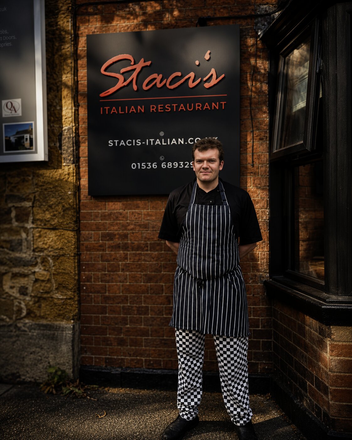Ian Stacey, the head chef at Stacis Italian